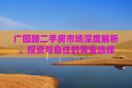 广园路二手房市场深度解析，投资与自住的黄金选择