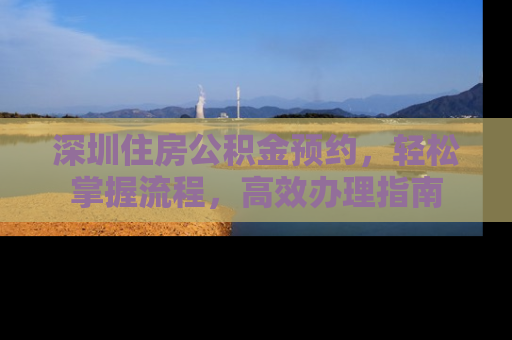 深圳住房公积金预约，轻松掌握流程，高效办理指南