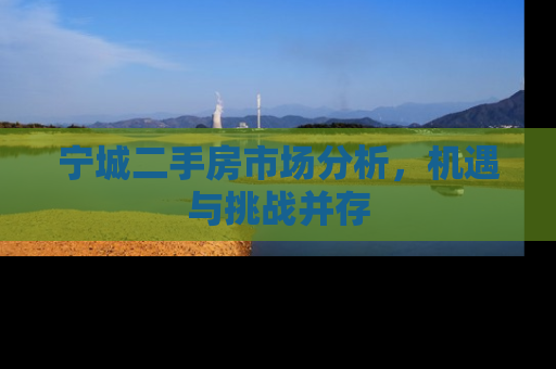 宁城二手房市场分析，机遇与挑战并存