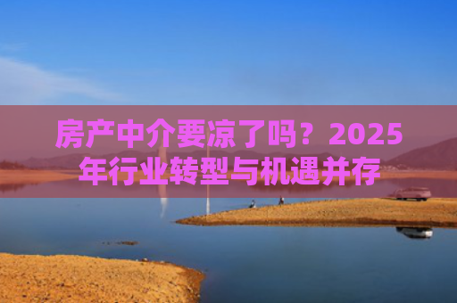 房产中介要凉了吗？2025年行业转型与机遇并存