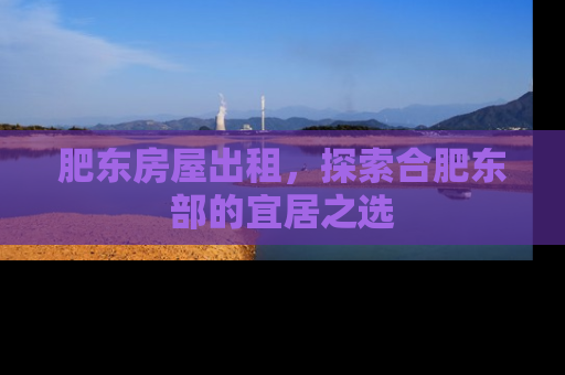 肥东房屋出租，探索合肥东部的宜居之选