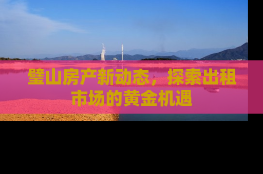 璧山房产新动态，探索出租市场的黄金机遇