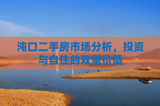 沌口二手房市场分析，投资与自住的双重价值